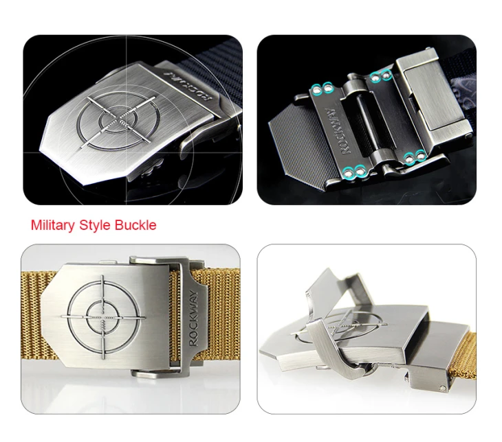 Automatic Buckle Military Style Tactical Belt