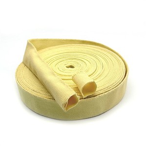 Cinta tubular d'aramida ignífuga